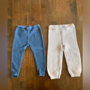 Baby Gap heavy weight cotton knit bottoms 18-24mo